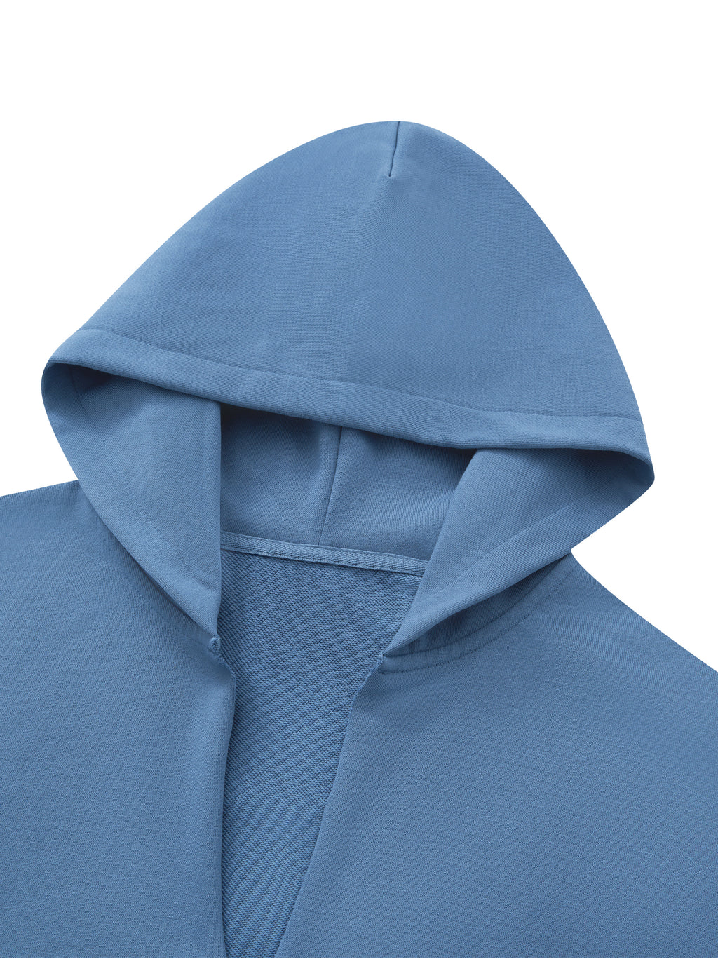 Mozzarellax Unisex Boxy Raw Edge Hoodie