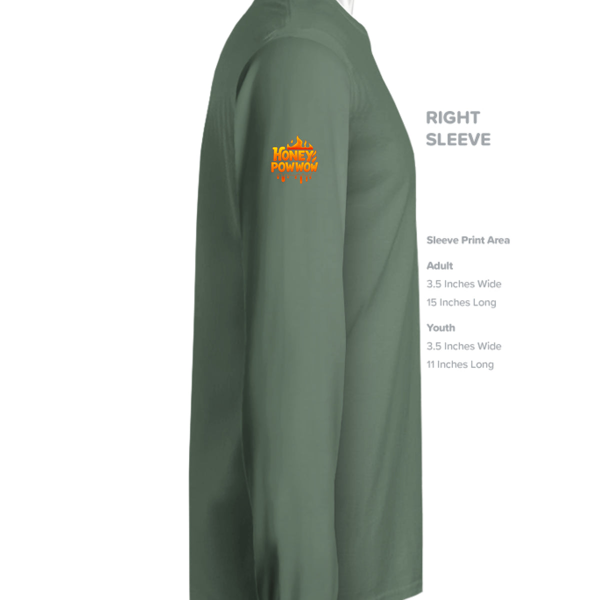 Military Green Heather - SLEEVE_RIGHT